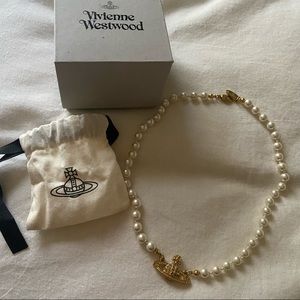 Authentic Vivienne Westwood Mini Bas Relief Choker Necklace